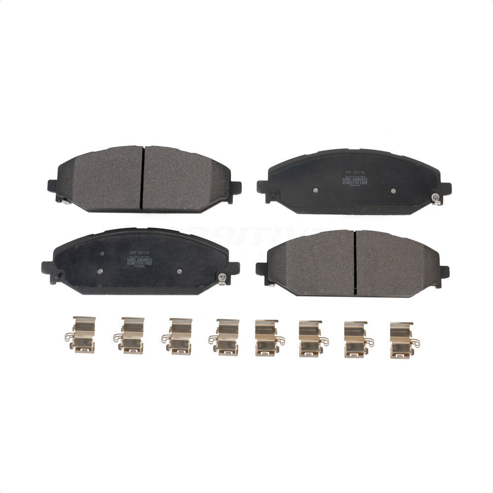 Semi-Metallic Disc Brake Pads Front PPF-D2179 For Ram 1500 Jeep Wagoneer Grand L