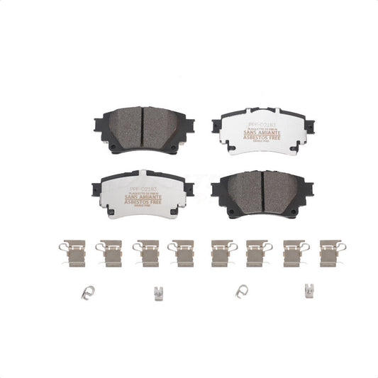 Semi-Metallic Disc Brake Pads Rear PPF-D2183 For Toyota Corolla
