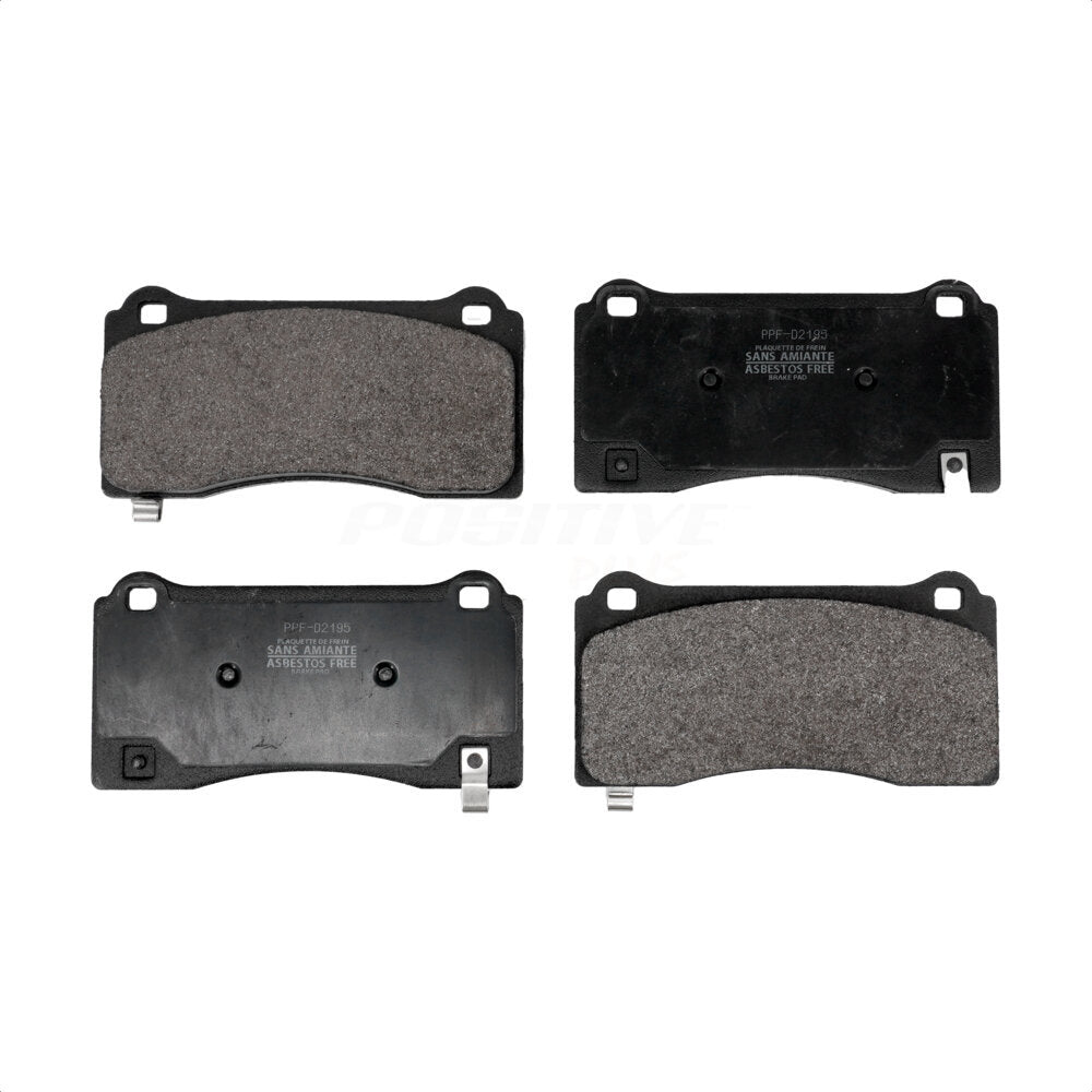 Semi-Metallic Disc Brake Pads Front PPF-D2195 For Tesla 3