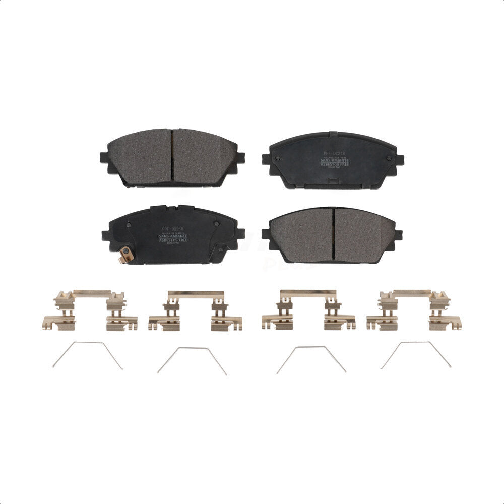 Semi-Metallic Disc Brake Pads Front PPF-D2218 For Mazda 3 Sport