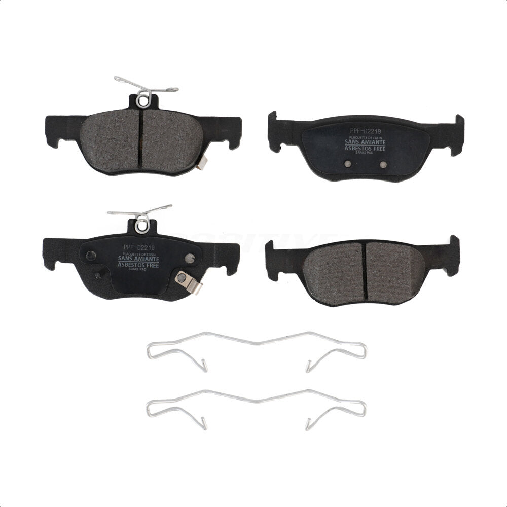 Semi-Metallic Disc Brake Pads Rear PPF-D2219 For Mazda 3 CX-30 Sport MX-30 EV
