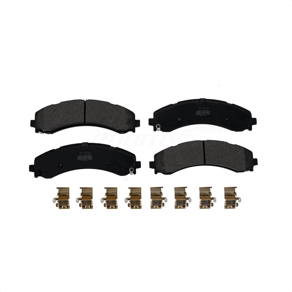 Semi-Metallic Disc Brake Pads Rear PPF-D2224 For Ram 3500 With Dual Wheels