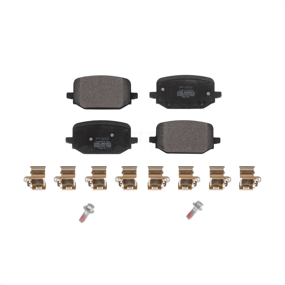 Semi-Metallic Disc Brake Pads Rear PPF-D2232 For Ford Explorer