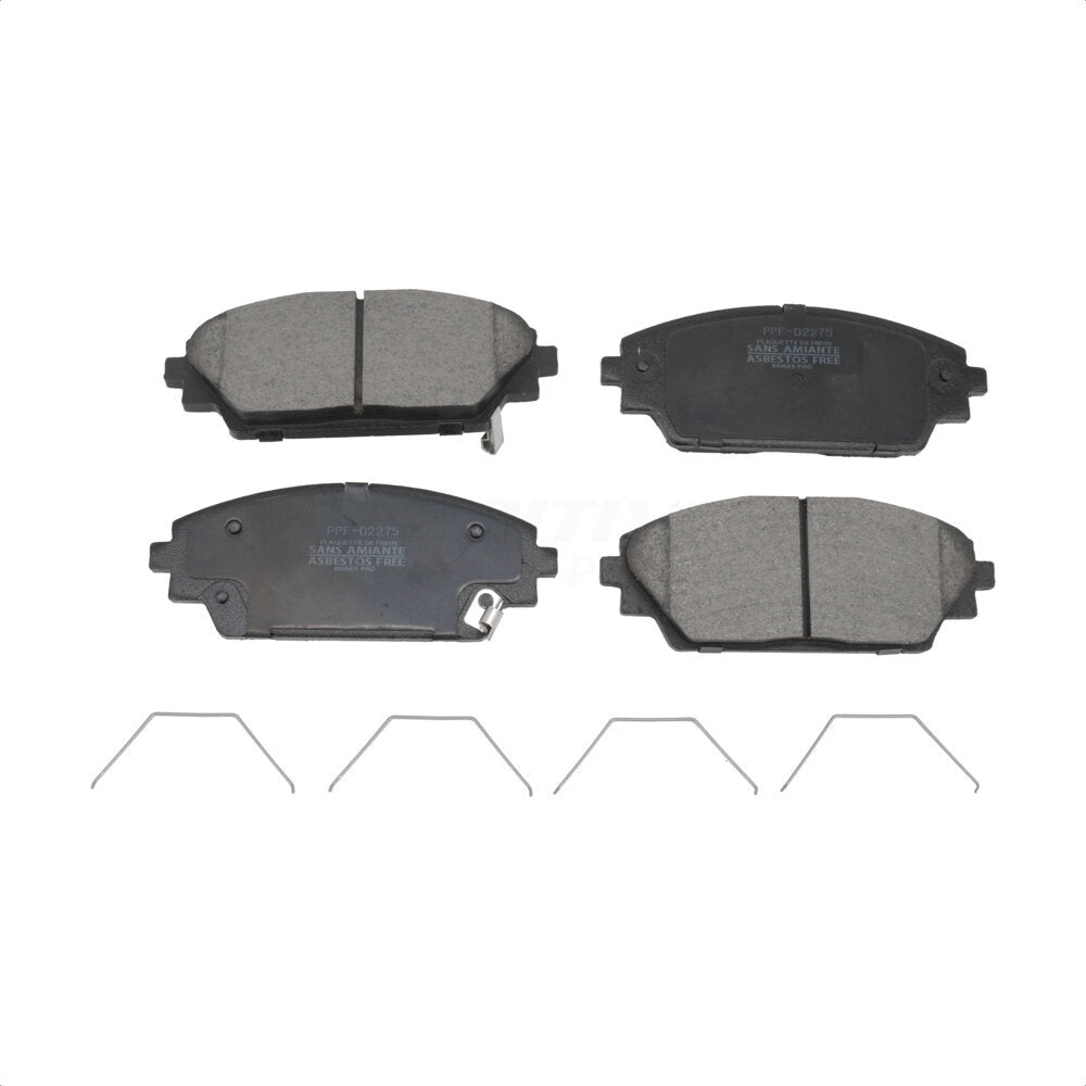 Semi-Metallic Disc Brake Pads Front PPF-D2275 For 2020-2023 Mazda CX-30