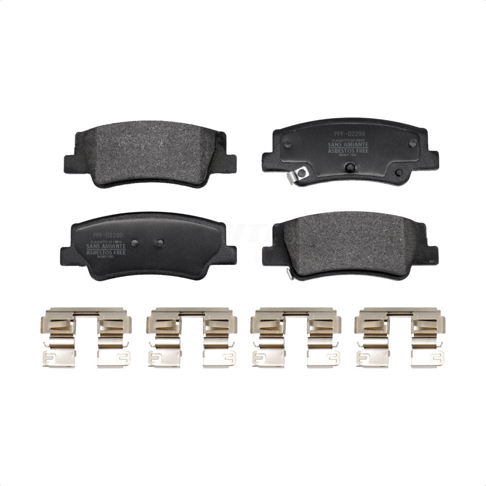 Semi-Metallic Disc Brake Pads Rear PPF-D2299 For Hyundai Tucson Kia Sportage EV