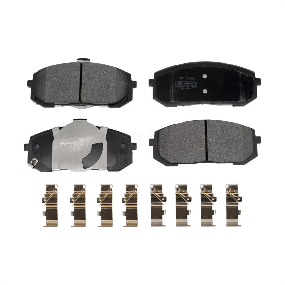 Semi-Metallic Disc Brake Pads Front PPF-D2302 For Hyundai Elantra Sonata Kia EV