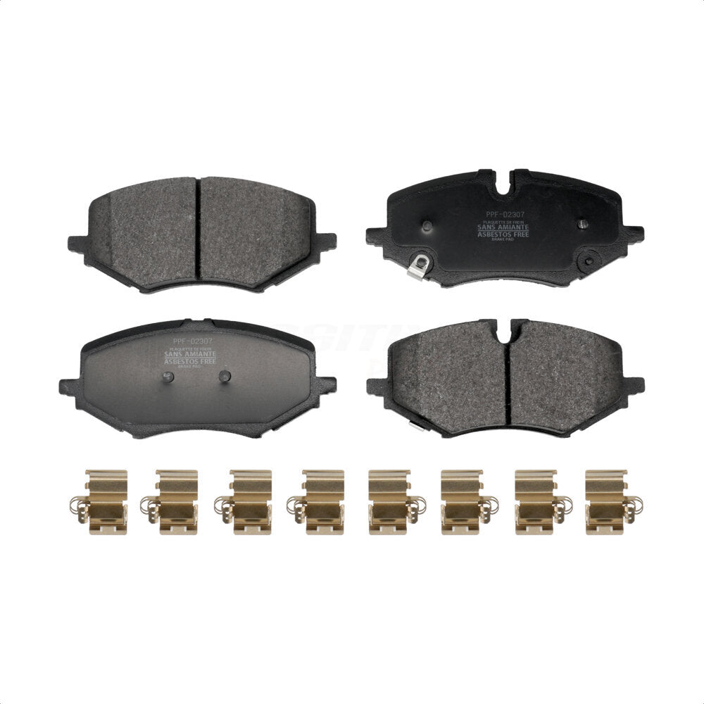 Semi-Metallic Disc Brake Pads Front PPF-D2307 For Chevrolet Trailblazer Buick GX