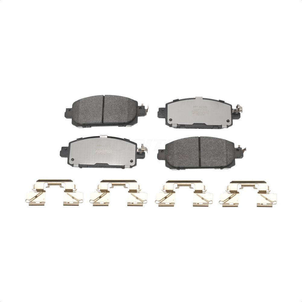Semi-Metallic Disc Brake Pads Front PPF-D2310 For Nissan Kicks Sentra