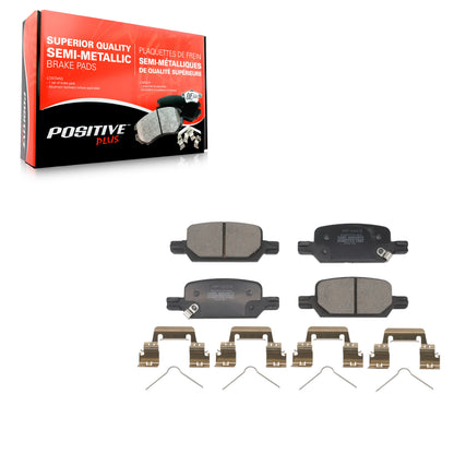 Semi-Metallic Disc Brake Pads Rear PPF-D2370 For Chevrolet Colorado GMC Canyon