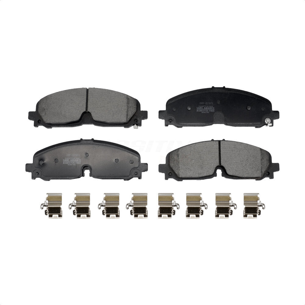 Semi-Metallic Disc Brake Pads Front PPF-D2371 For Chevrolet GMC Cadillac Blazer