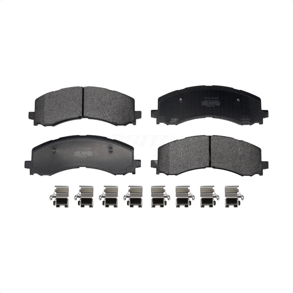 Semi-Metallic Disc Brake Pads Front PPF-D2382 For Ford F-150 Bronco Lightning