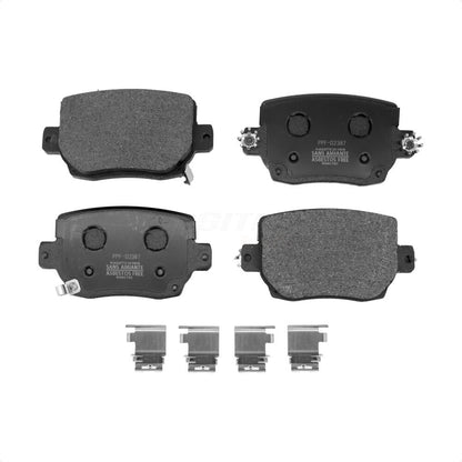 Semi-Metallic Disc Brake Pads Rear PPF-D2387 For Tesla 3 Y