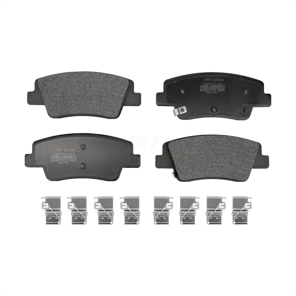 Semi-Metallic Disc Brake Pads Rear PPF-D2394 For Hyundai Genesis Ioniq 5 GV70 6
