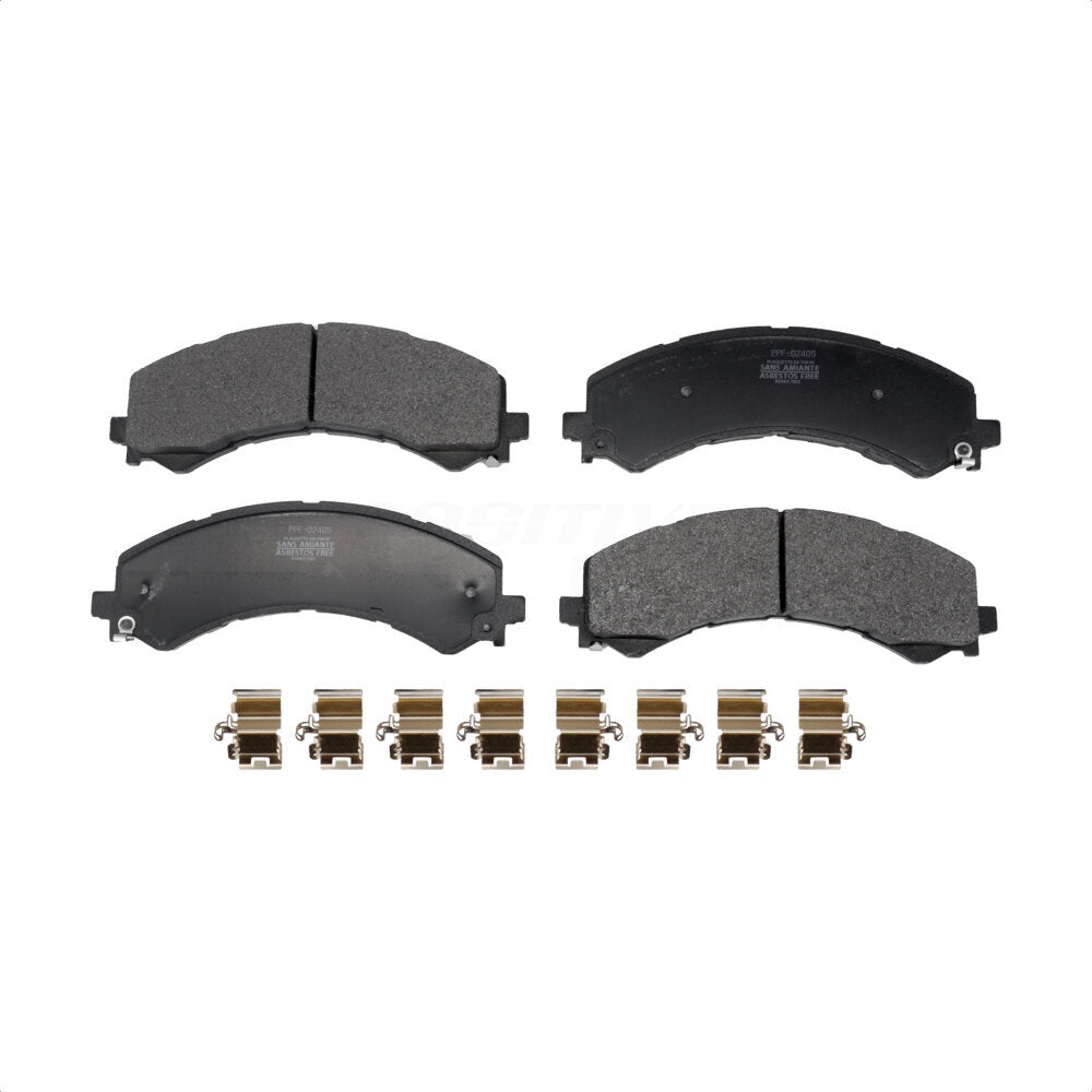 Semi-Metallic Disc Brake Pads Rear PPF-D2405 For GMC Chevrolet Savana 2500 3500