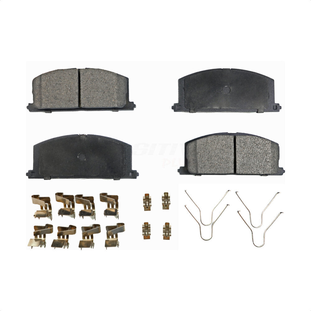 Semi-Metallic Disc Brake Pads Front PPF-D242 For Toyota Tercel Corolla MR2 Paseo