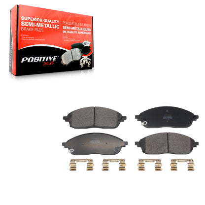 Semi-Metallic Disc Brake Pads Front PPF-D2436 For Jeep Grand Cherokee L