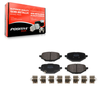 Semi-Metallic Disc Brake Pads Rear PPF-D2457 For 2023-2024 Mazda CX-50