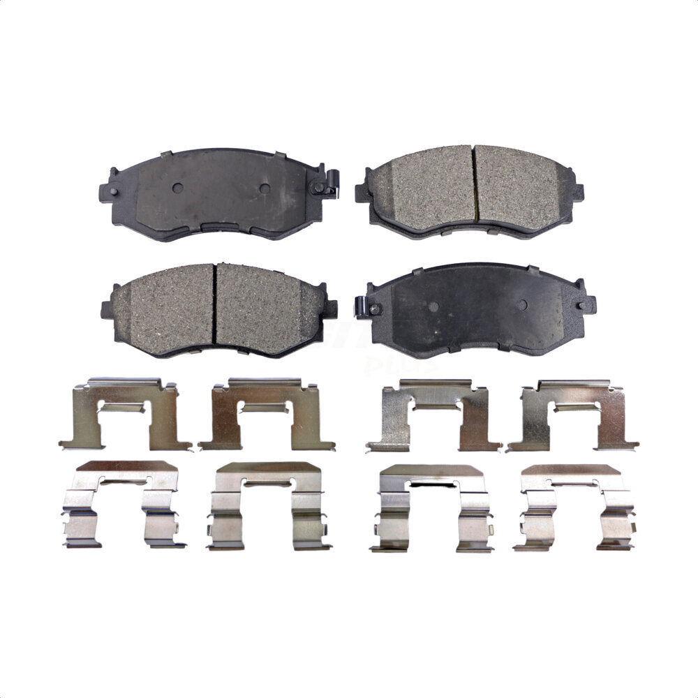 Semi-Metallic Disc Brake Pads Front PPF-D462 For Nissan Sentra 240SX Axxess G20
