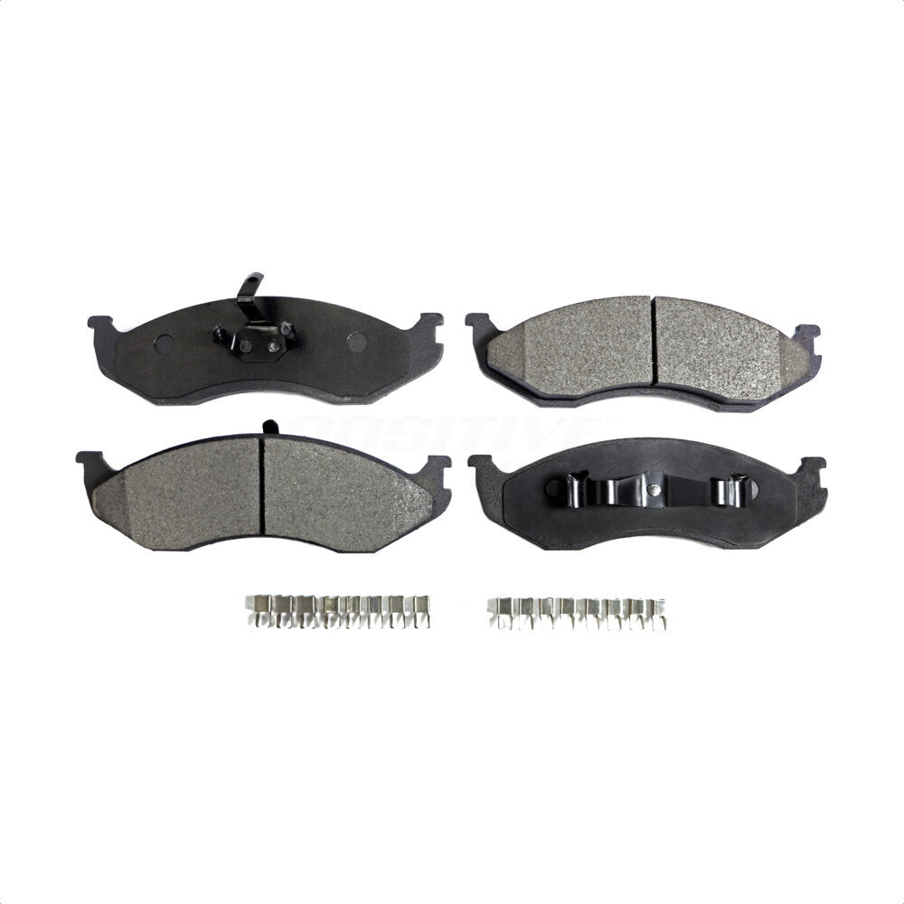 Semi-Metallic Disc Brake Pads Front PPF-D477 For Jeep Wrangler Cherokee Grand TJ