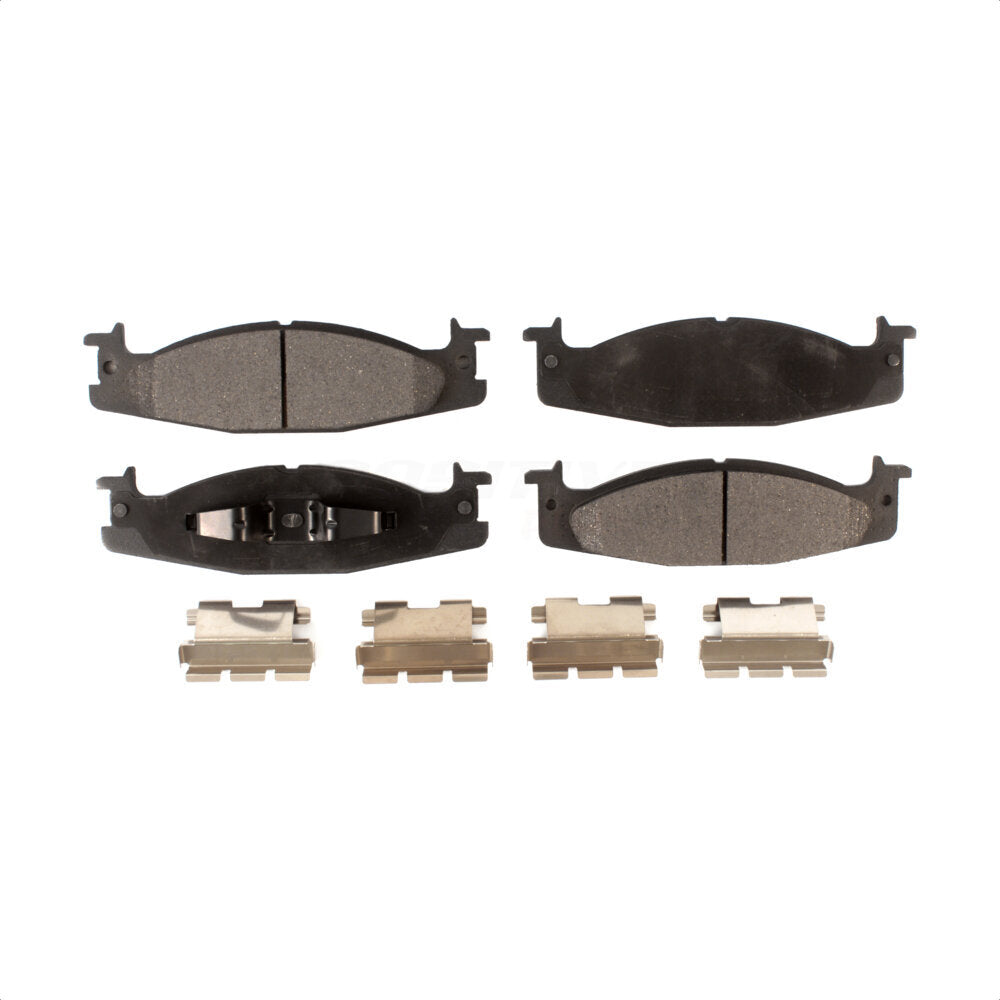Semi-Metallic Disc Brake Pads Front PPF-D632 For Ford F-150 E-150 Econoline Club