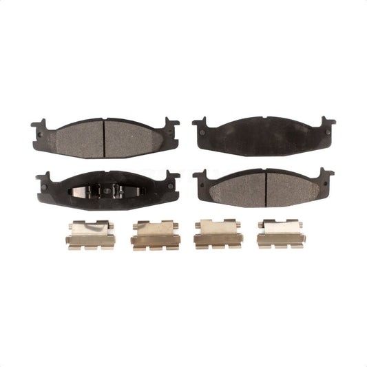 Semi-Metallic Disc Brake Pads Front PPF-D632 For Ford F-150 E-150 Econoline Club