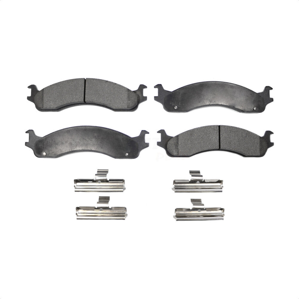 Semi-Metallic Disc Brake Pads Front PPF-D655 For Ford Dodge E-350 Super Duty Ram