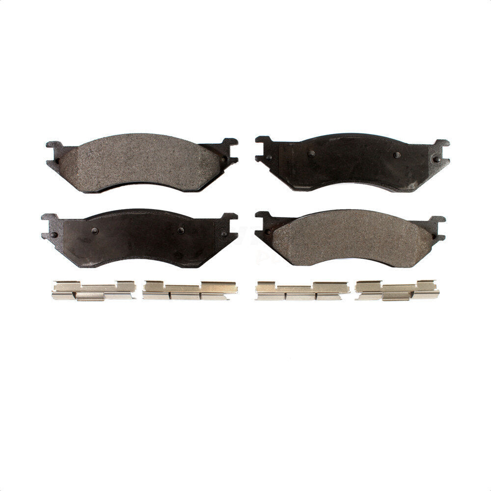 Semi-Metallic Disc Brake Pads Rear PPF-D702A For Dodge Ram 1500 2500 3500