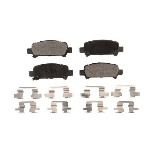 Semi-Metallic Disc Brake Pads Rear PPF-D770 For Subaru Legacy Forester Impreza