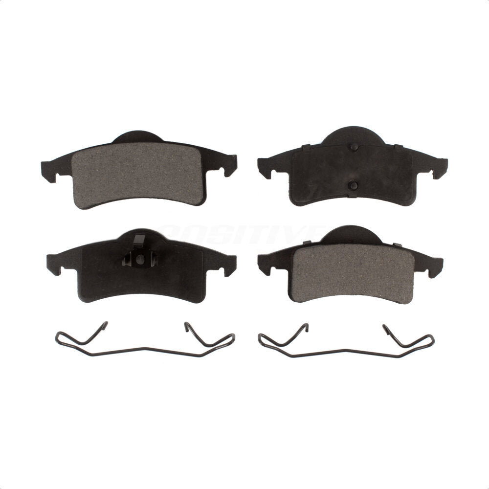 Semi-Metallic Disc Brake Pads Rear PPF-D791 For 1999-2004 Jeep Grand Cherokee