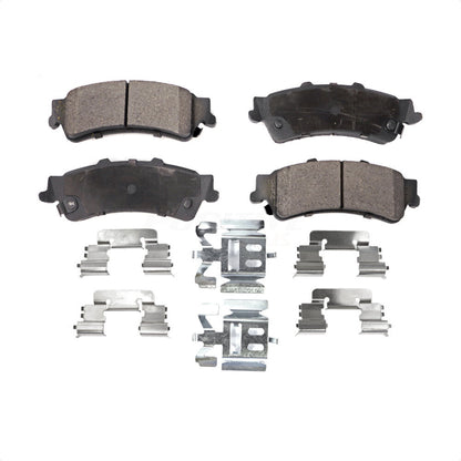 Semi-Metallic Disc Brake Pads Rear PPF-D792 For Chevrolet GMC Silverado 1500 DTS