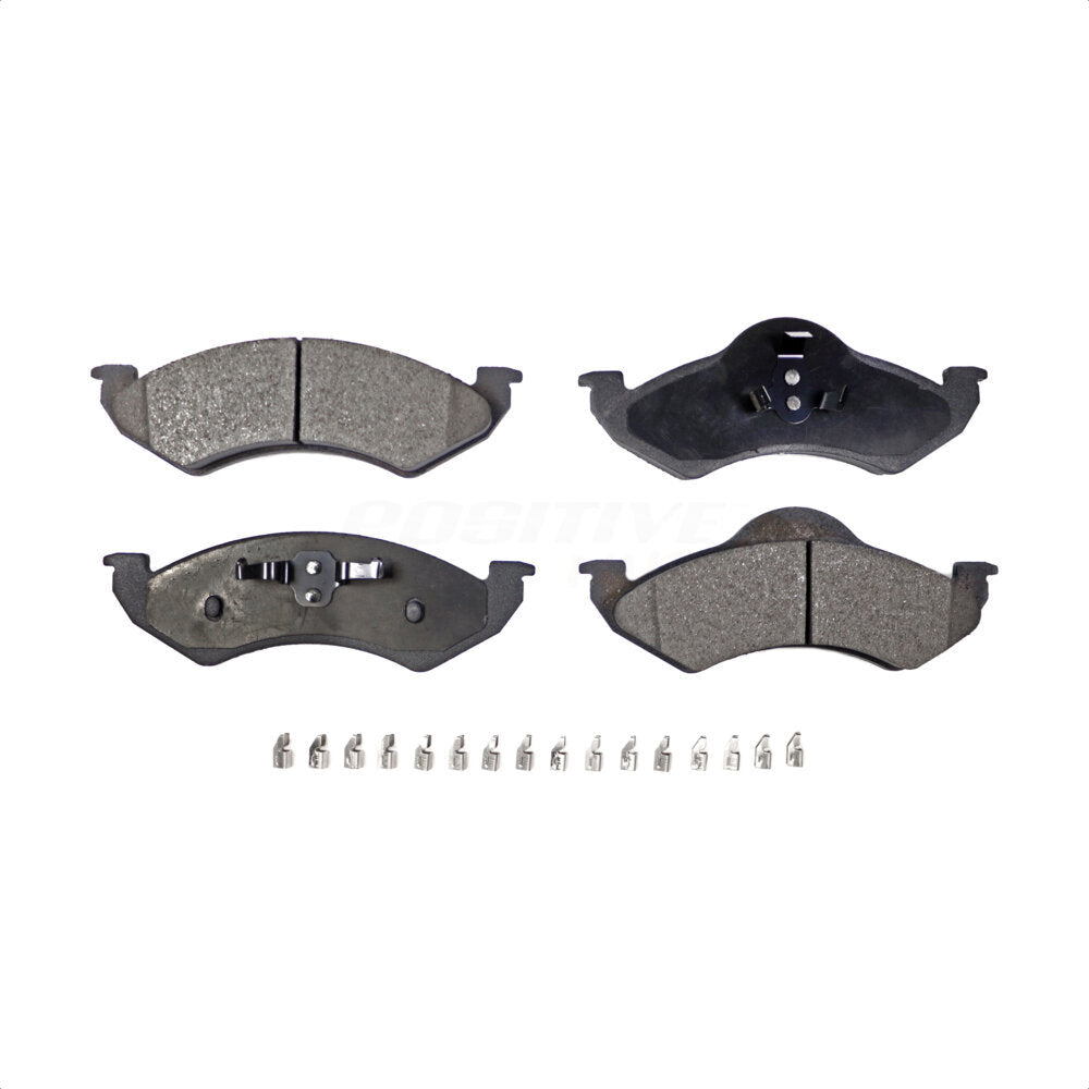 Semi-Metallic Disc Brake Pads Front PPF-D820 For 2000-2002 Dodge Dakota Durango