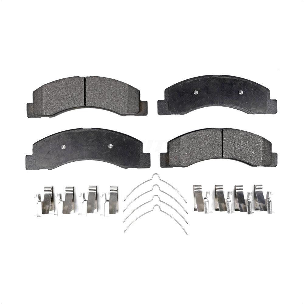 Semi-Metallic Disc Brake Pads Front PPF-D824 For Ford F-350 Super Duty F-250