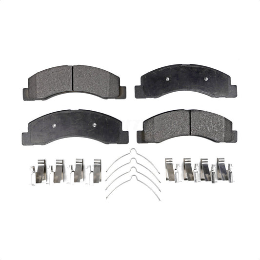 Semi-Metallic Disc Brake Pads Front PPF-D824 For Ford F-350 Super Duty F-250