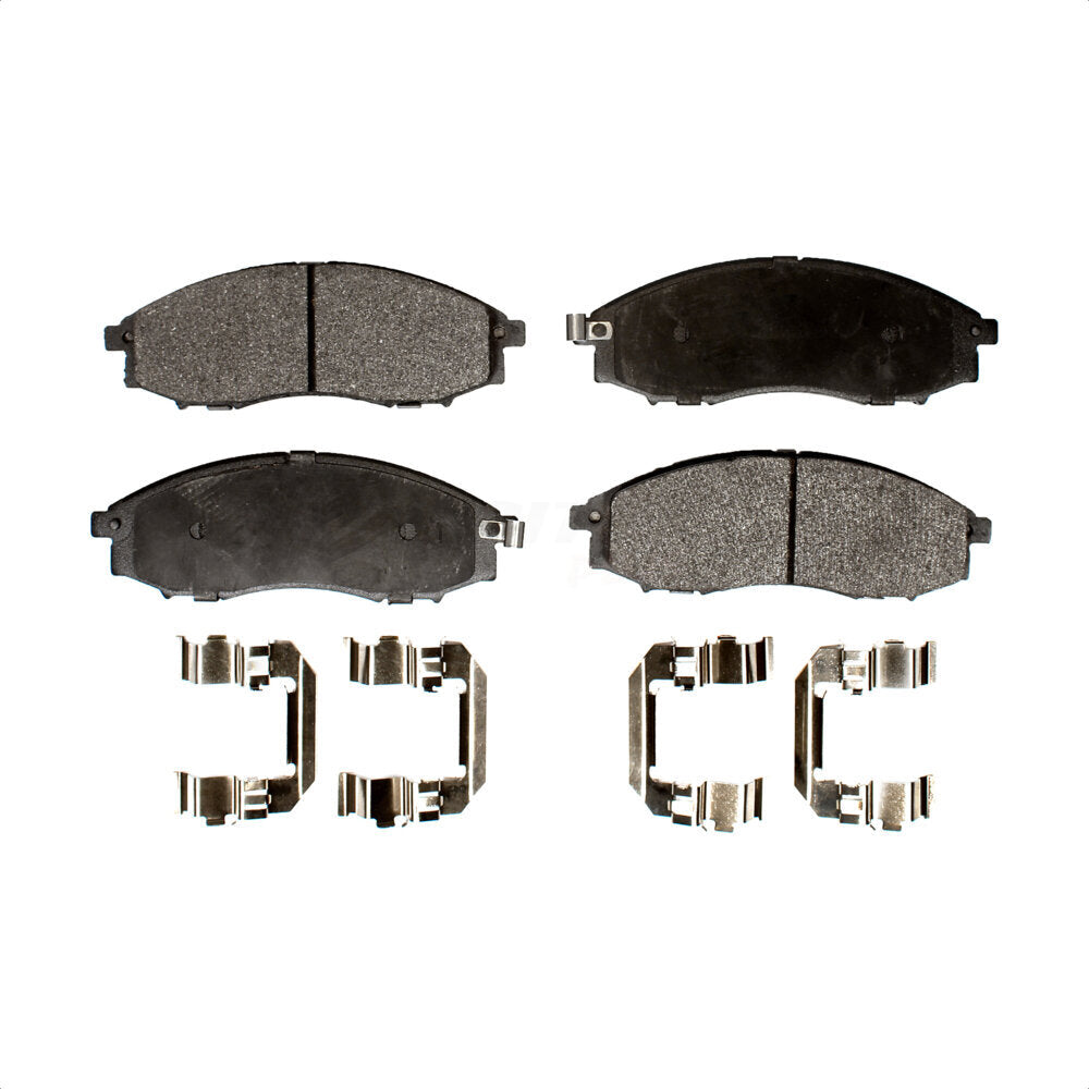 Semi-Metallic Disc Brake Pads Front PPF-D830 For Nissan Xterra Frontier