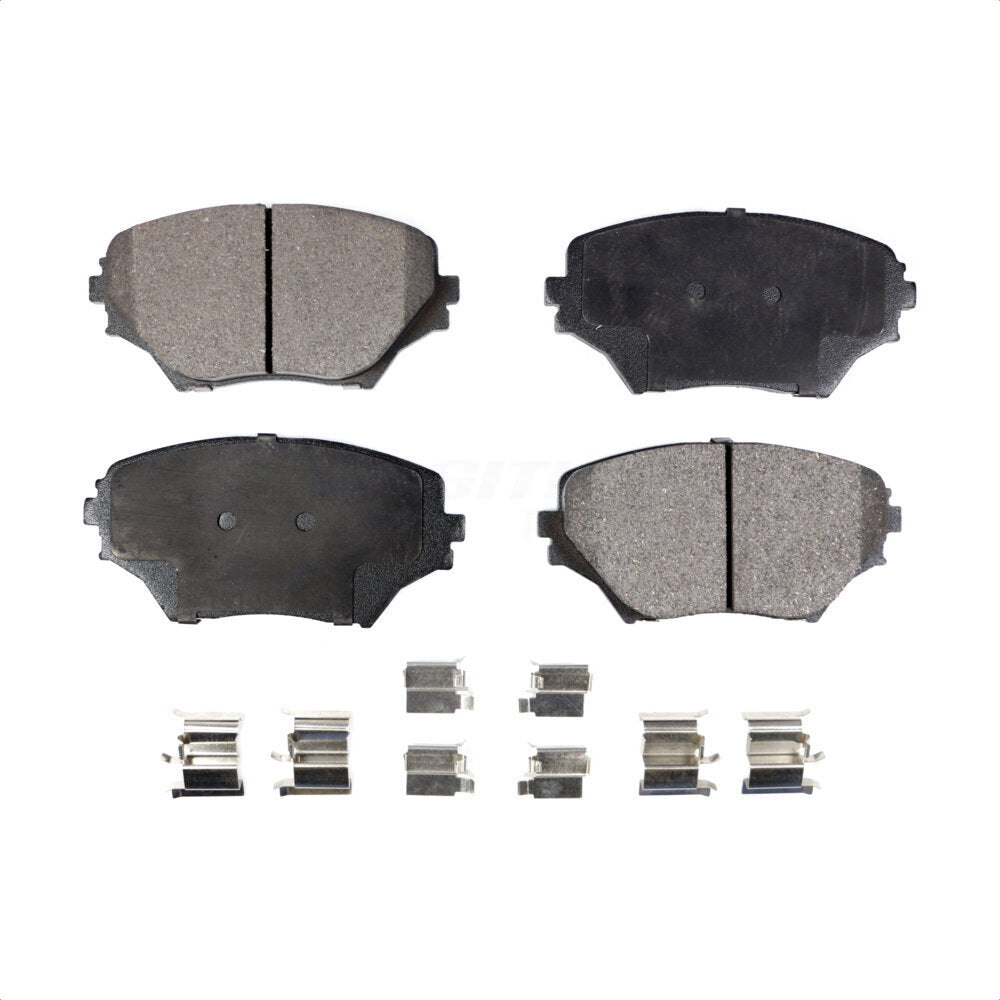 Semi-Metallic Disc Brake Pads Front PPF-D862 For 2001-2005 Toyota RAV4