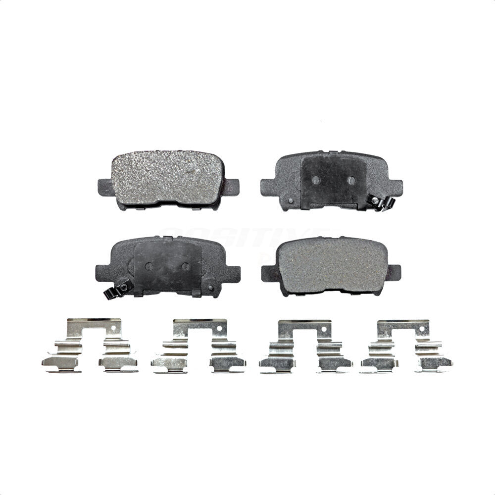Semi-Metallic Disc Brake Pads Rear PPF-D865 For Honda Pilot Acura MDX Odyssey