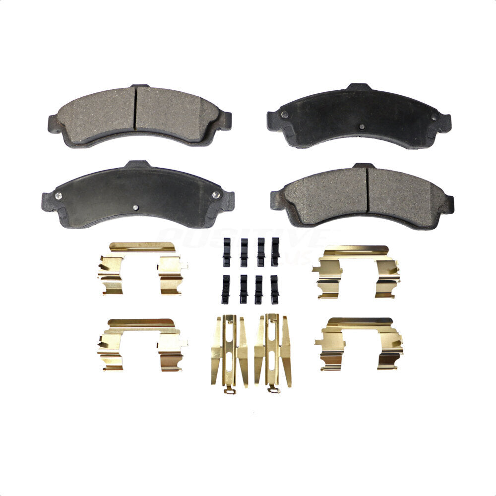 Semi-Metallic Disc Brake Pads Front PPF-D882 For GMC Chevrolet Envoy Trailblazer