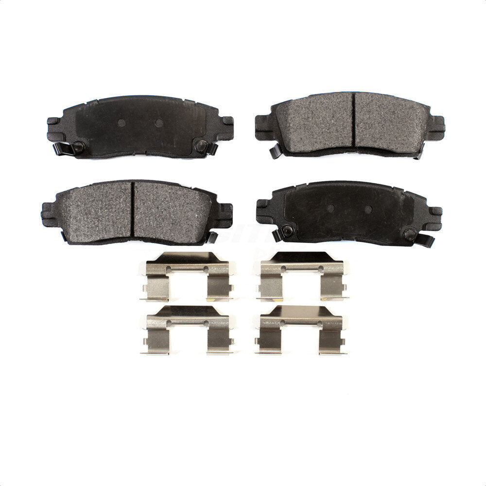 Semi-Metallic Disc Brake Pads Rear PPF-D883 For GMC Chevrolet Acadia Buick Envoy
