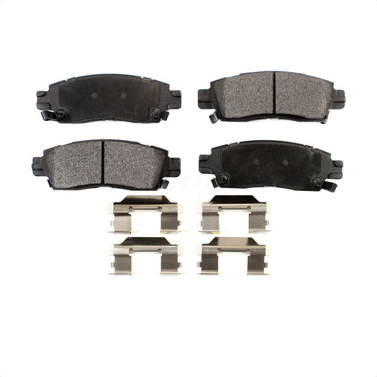 Semi-Metallic Disc Brake Pads Rear PPF-D883 For GMC Chevrolet Acadia Buick Envoy