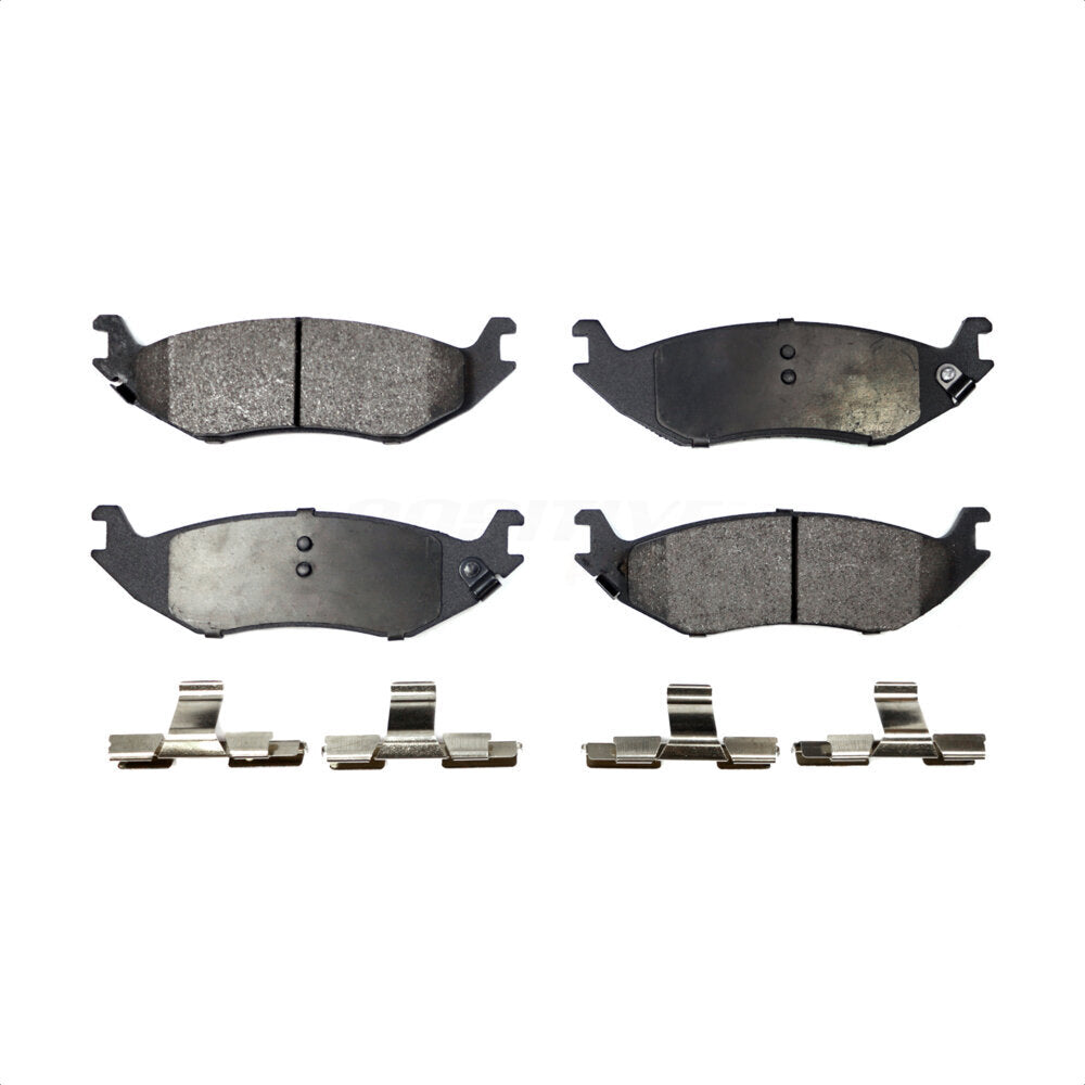 Semi-Metallic Disc Brake Pads Rear PPF-D898 For Dodge Ram 1500