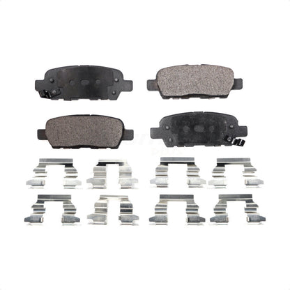 Rear Semi-Metallic Disc Brake Pad 2002-2024 Nissan 370Z Altima LEAF Murano Z & INFINITI EX37 FX37 G35 G37 JX35 M37 M56 Q40 Q50 Q60 Q70 QX60 QX70