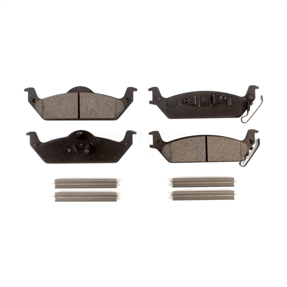 Semi-Metallic Disc Brake Pads Rear PPF-D963 For 2002-2004 Dodge Dakota