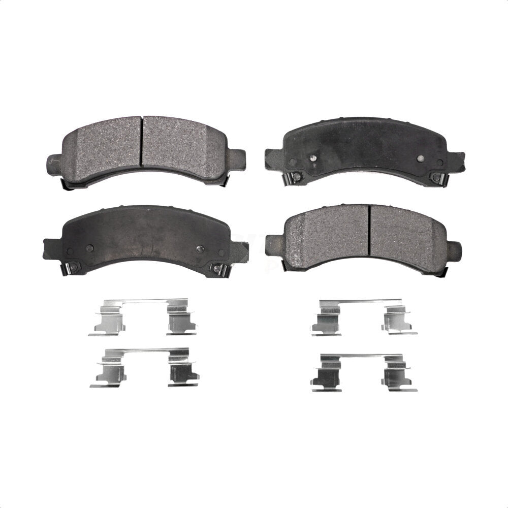 Semi-Metallic Disc Brake Pads Rear PPF-D974A For Chevrolet Avalanche 1500 GMC XL