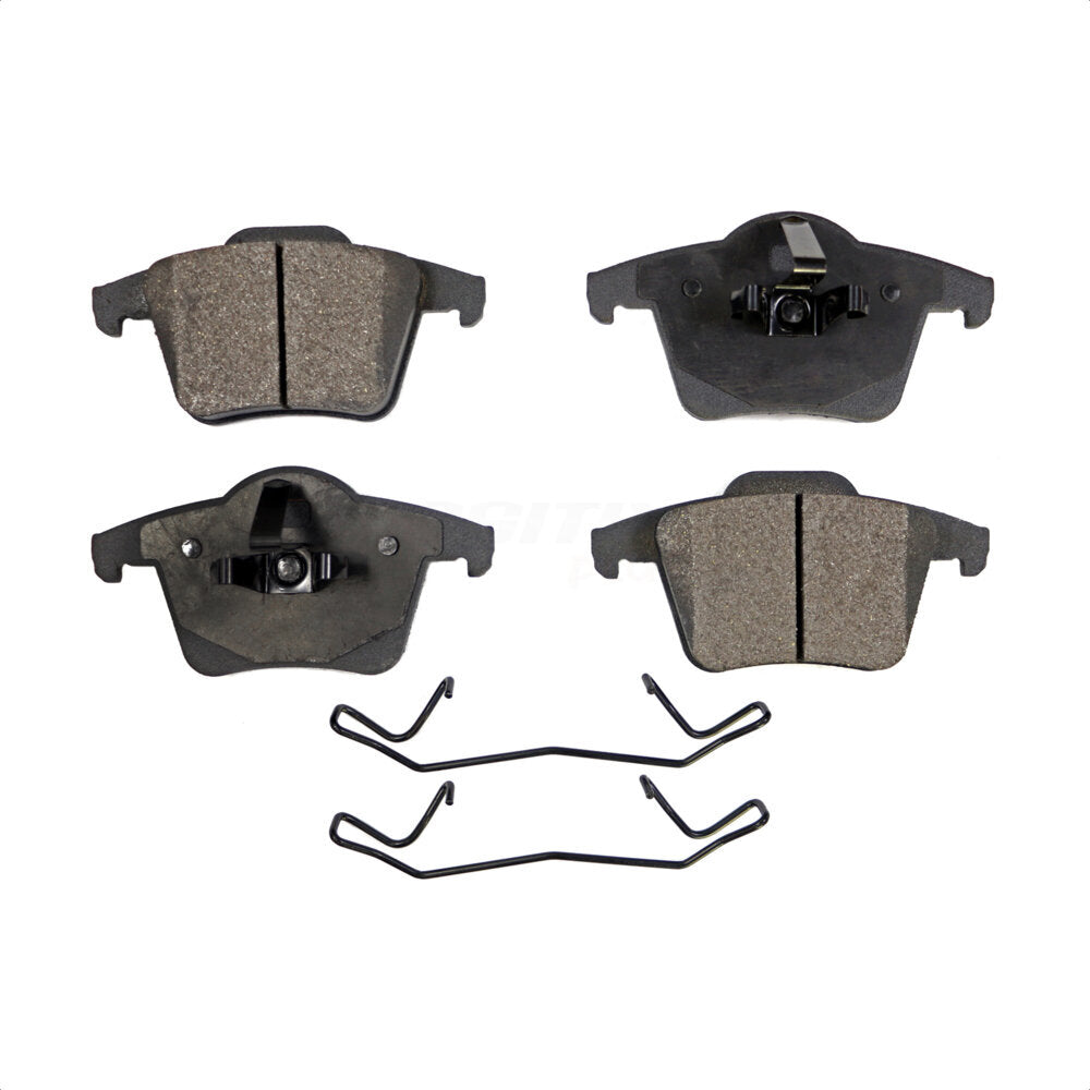 Semi-Metallic Disc Brake Pads Rear PPF-D980 For 2003-2014 Volvo XC90