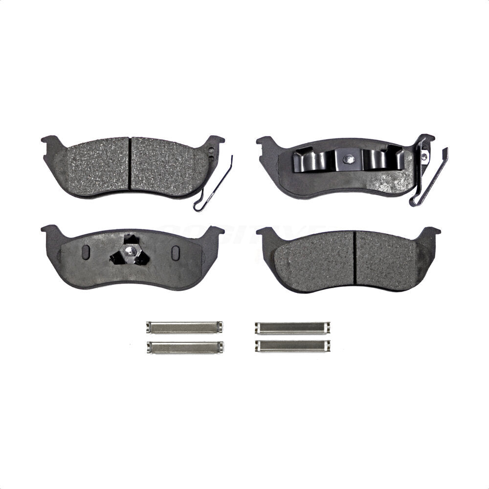 Semi-Metallic Disc Brake Pads Rear PPF-D981 For Jeep Liberty Ford Wrangler Sport