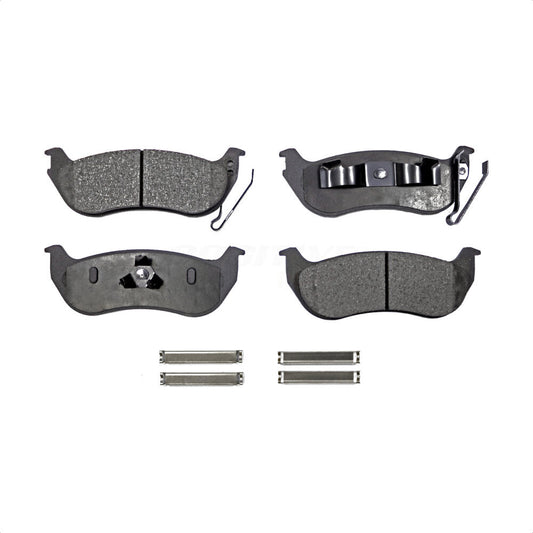 Semi-Metallic Disc Brake Pads Rear PPF-D981 For Jeep Liberty Ford Wrangler Sport