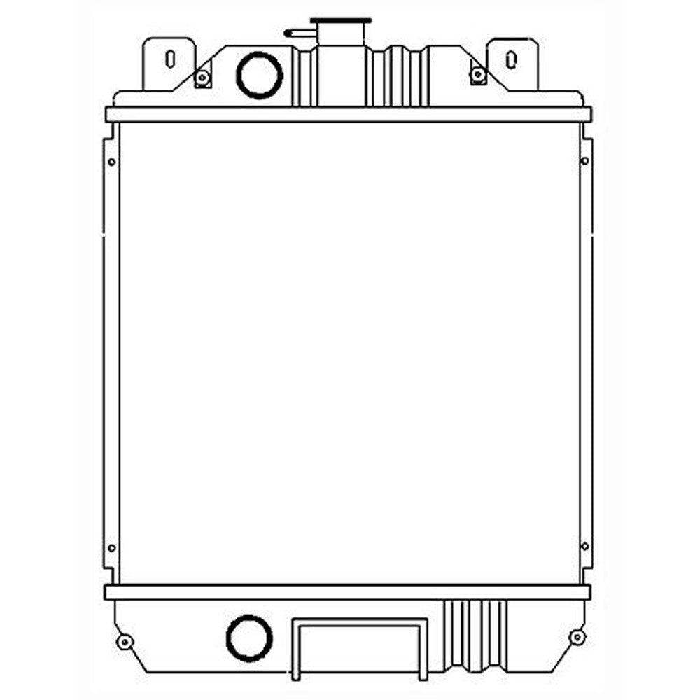 Radiator 1989-1994 Chevrolet Sprint & Geo Metro