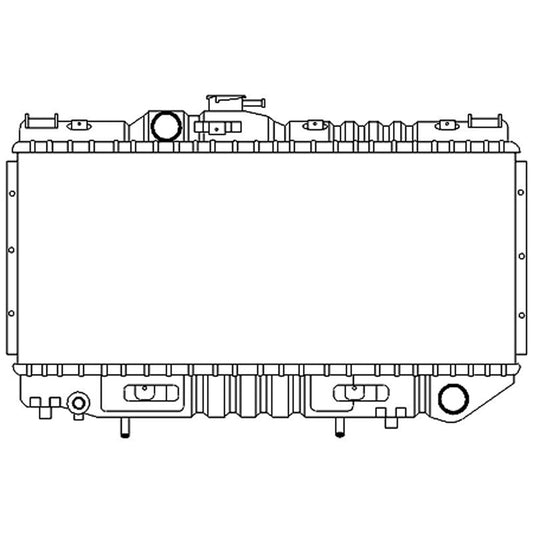 Radiator 1986-1989 Toyota Celica