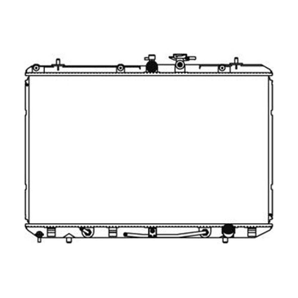 Radiator 2008-2010 Toyota Highlander