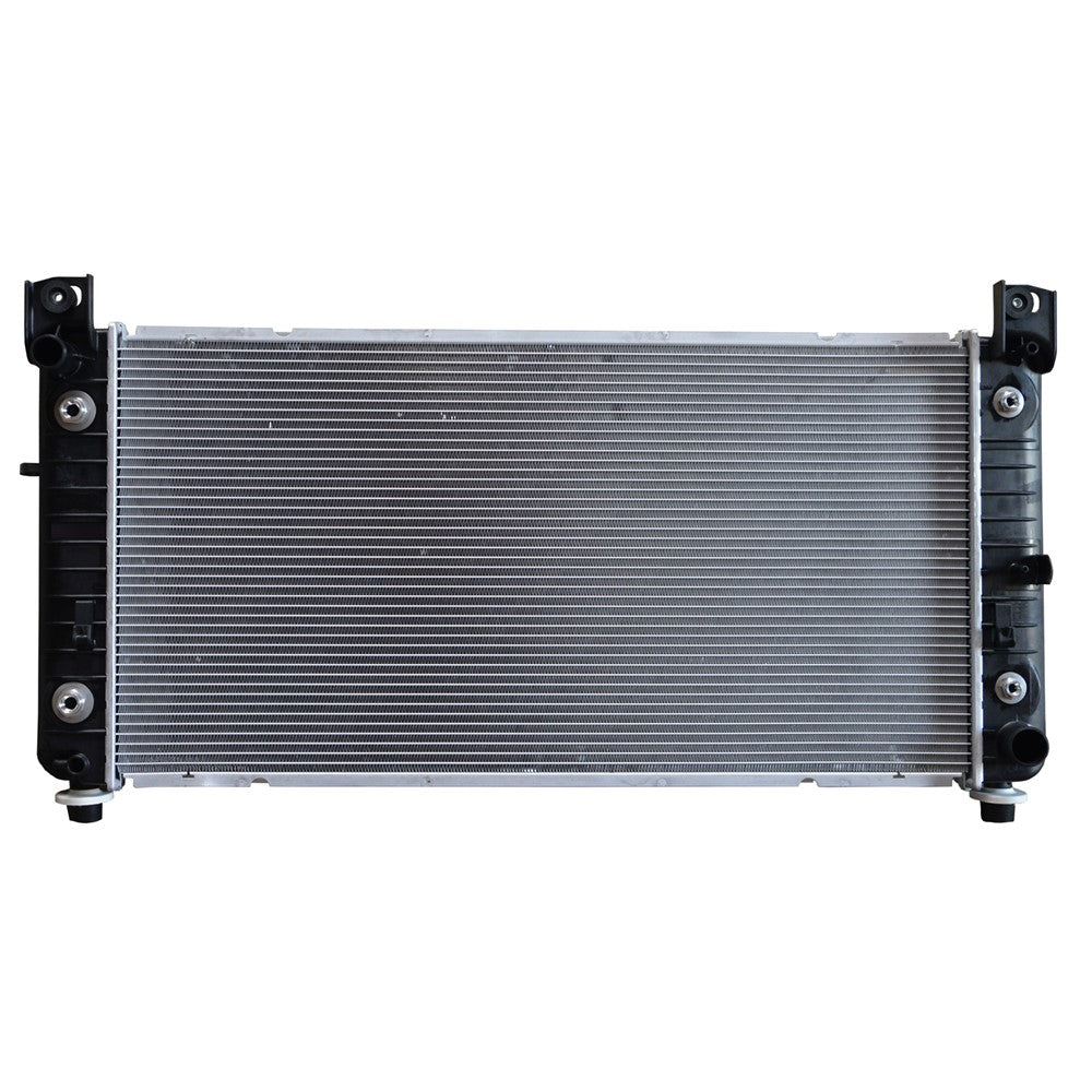 Radiator 34in Core With Engine Oil Cooler With Toc 2005-2014 Cadillac Escalade, Escalade Ext & Chevrolet Avalanche & Gmc Sierra 1500 & Hummer H2